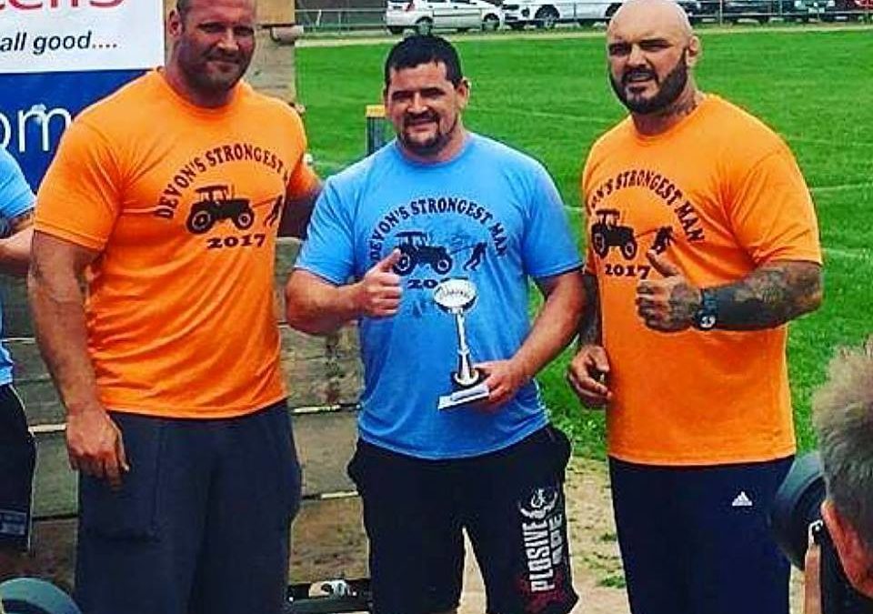 2nd Place in the Devon Strongman 2017