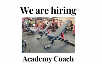 Job Vacancy Academy Coach
